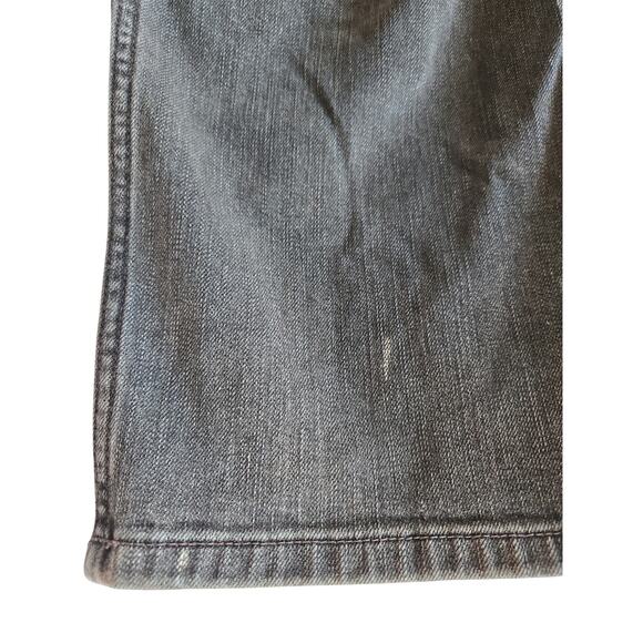 Wrangler | Grey-High Rise-Crop- Straight-Carpenter Jeans| Size 30 inches (27x27) - Picture 6 of 10
